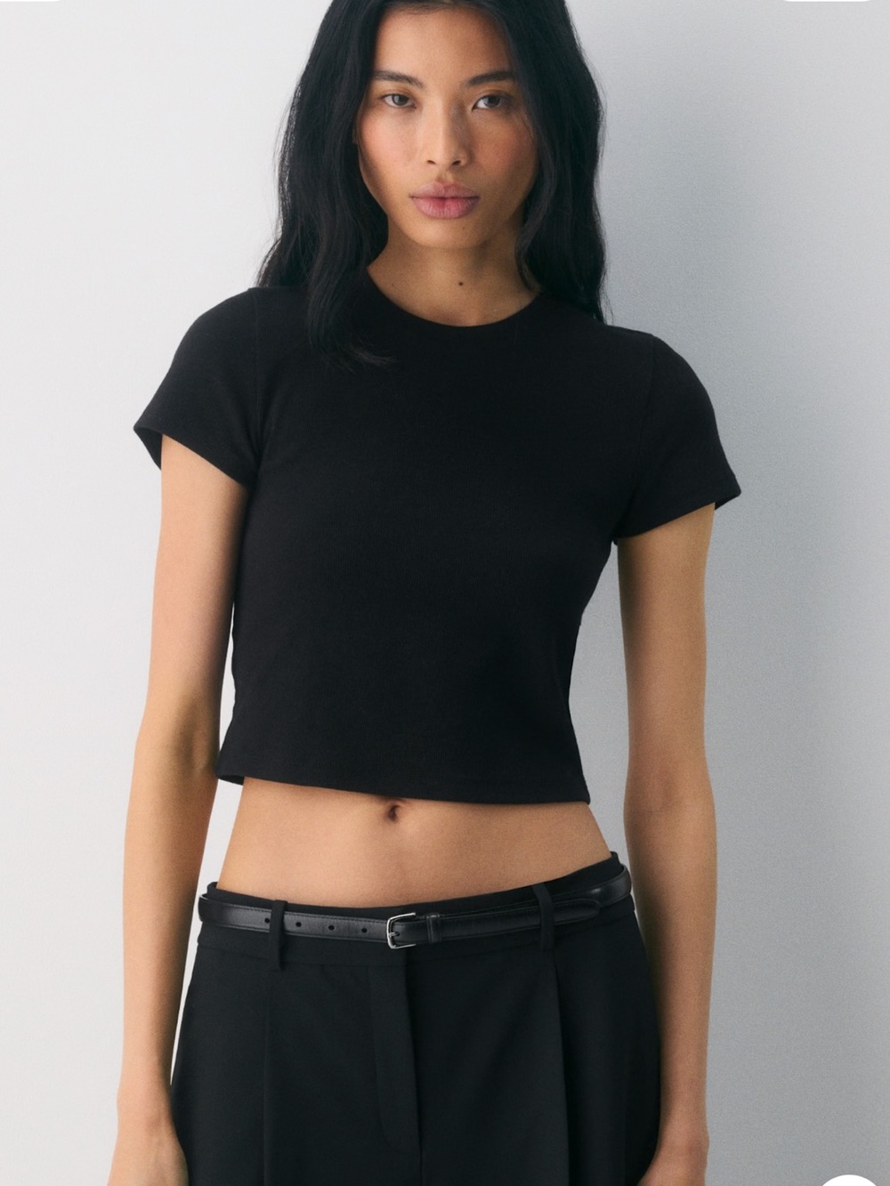 Homestretch Rib Tune Waist T-Shirt